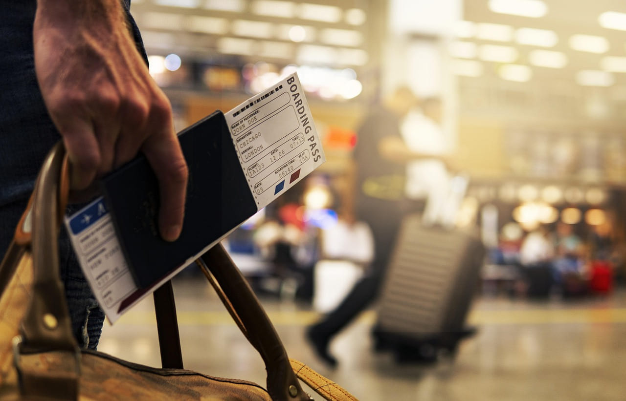 merry christmas, boarding pass, travel, airport, luggage, flight, plane, tourism, suitcase, departure, aircraft, trip, journey, passport, transport, flying, vacation, business, arrival on Points and Pathways